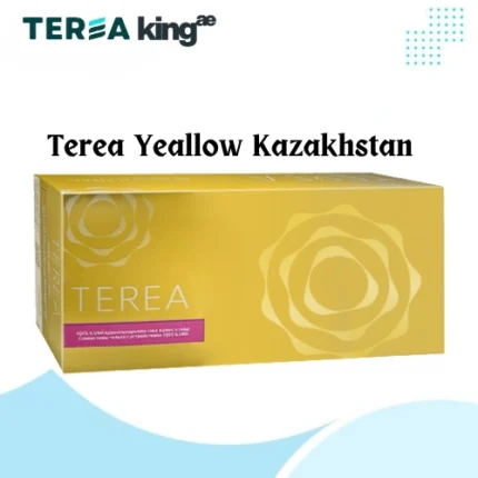 TEREA Yellow Kazakhstan tobacco sticks for IQOS ILUMA, available in the UAE