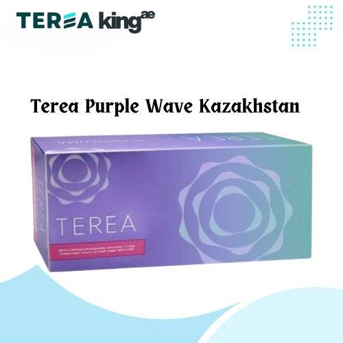IQOS TEREA Purple Wave Kazakhstan sticks with sweet berry and menthol flavor, available in Dubai