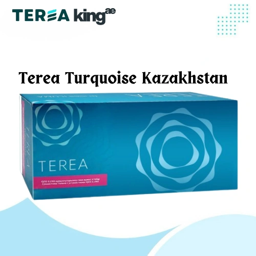 TEREA Turquoise Kazakhstan tobacco sticks for IQOS ILUMA, available in Dubai