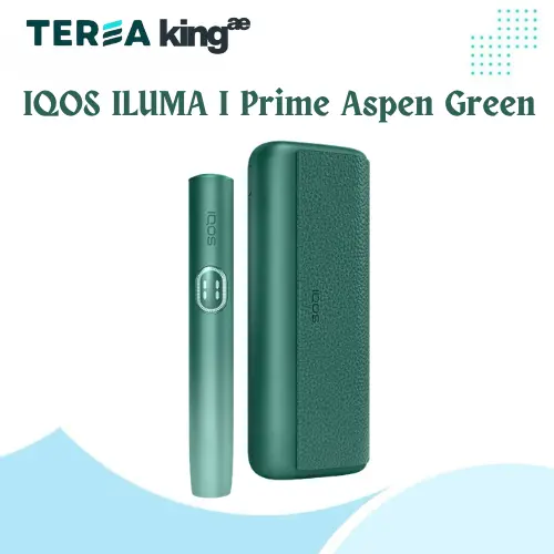 IQOS ILUMA I Prime Aspen Green device for TEREA sticks in Dubai