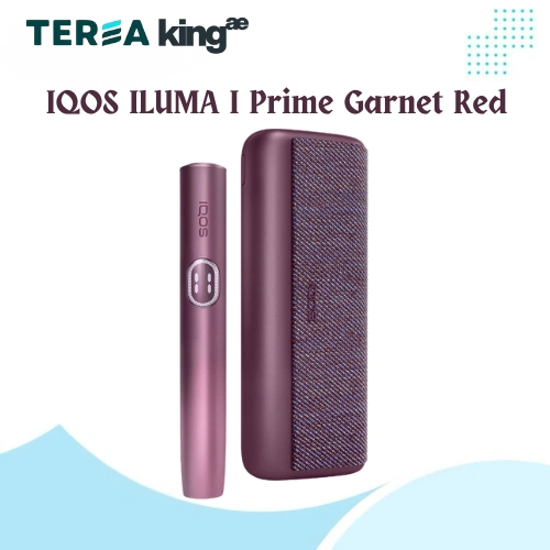 IQOS ILUMA I Prime Garnet Red heat-not-burn device for TEREA lovers in Dubai