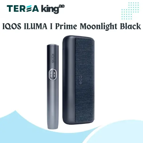 IQOS ILUMA I Prime Midnight Black device for TEREA tobacco sticks, available in Dubai
