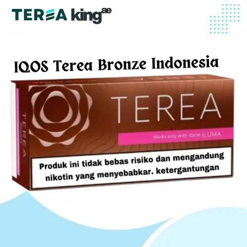 IQOS TEREA Bronze Indonesia mellow cocoa and dry fruit tobacco sticks for IQOS ILUMA in Dubai