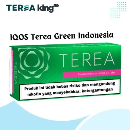 IQOS TEREA Green Indonesia menthol tobacco sticks for IQOS ILUMA available in Dubai