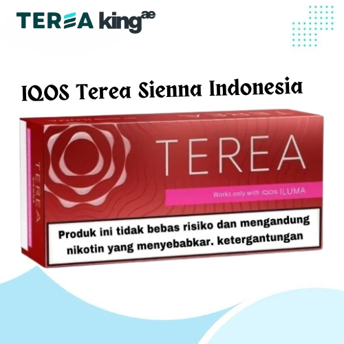 IQOS TEREA Sienna Indonesia toasted tobacco sticks with woody and light tea aroma for IQOS ILUMA in Dubai