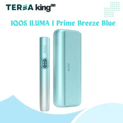 IQOS ILUMA I Prime Breeze Blue heat-not-burn device compatible with TEREA sticks in Dubai