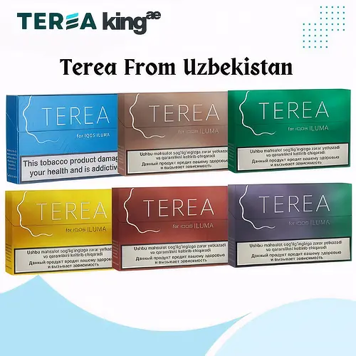IQOS TEREA Uzbekistan heat-not-burn tobacco sticks compatible with IQOS ILUMA Devices